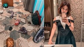 芳瑜家中落成不到三年首遭天災。（圖／翻攝自芳瑜IG）