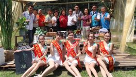 南投縣,埔里鎮,茭白筍,美人腿節,宣傳大使(圖/立委馬文君團隊提供) 中央社