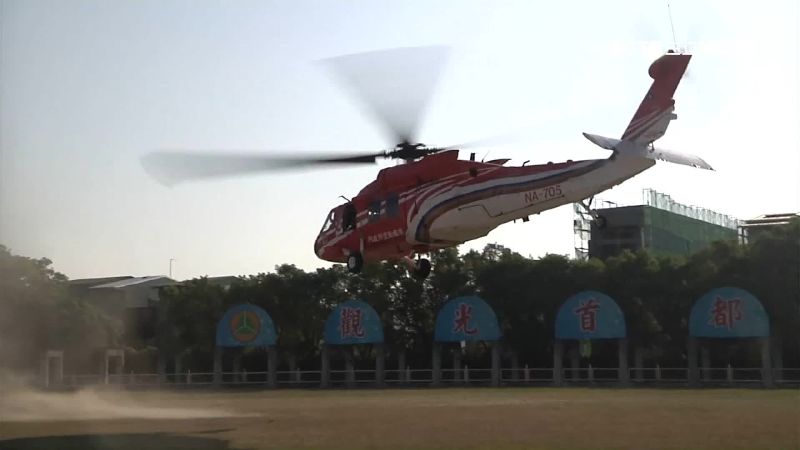 海空聯合防災！黑鷹、兩棲車首先動員