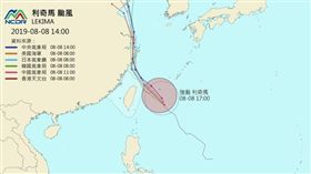 ▲強颱立奇馬各國路徑預測。（圖／翻攝自天氣與氣候監測網）