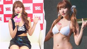 三上悠亞接受《三立新聞網》專訪。（圖／記者邱榮吉攝影）