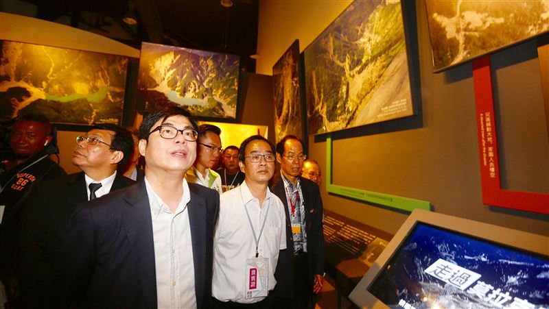 莫拉克紀念館啟用　陳：建立城市防災