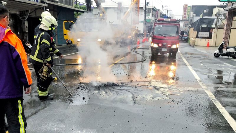 桃市高壓電線遭雷擊　影響2000戶
