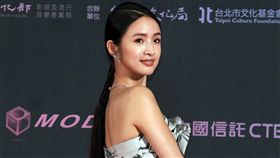 2019台北電影節頒獎典禮影展大使林依晨。（記者邱榮吉/攝影）