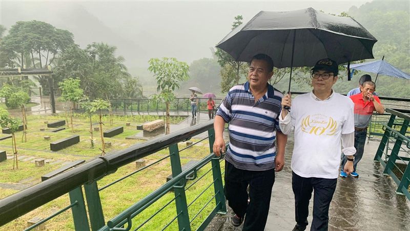 邁惦小林村籲防颱　網：真又暖的存在