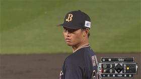 歐力士台灣投手張奕。（圖／翻攝自太平洋聯盟ｔｖ）