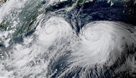 利奇馬雙眼颱風　　圖／翻攝自台灣颱風論壇｜天氣特急