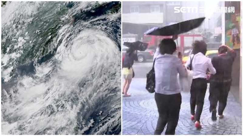 利奇馬觸陸！氣象局：風雨開始增強