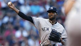 ▲洋基小將赫曼（Domingo German）15勝並列勝投王。（圖／美聯社）