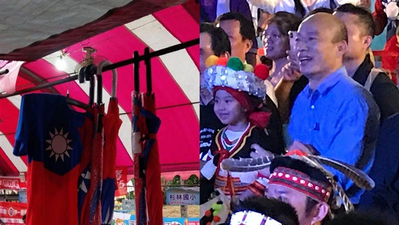 莫拉克晚會造勢？韓國瑜搖頭3下拒答