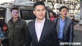 共諜嫌疑犯周泓旭國安法開庭，傳訊王炳忠、候漢廷等人。 圖／記者林敬旻攝