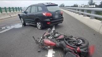 騎士遭休旅車撞飛！肇事司機：沒錢賠
