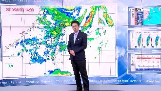 颱風尾掃中南！明北東飆38度極高溫