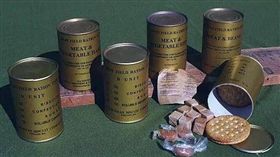 （圖／翻攝自微博）軍用罐頭,戰爭