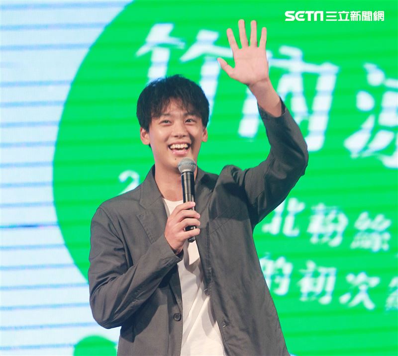 竹內涼真「和你的初次約會」2019台北粉絲見面會。（記者邱榮吉/攝影）