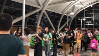 颱風停飛又故障！台旅客受困大阪機場