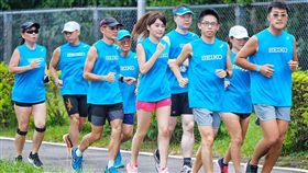 ▲「虎牙甜心」陳伊親自投入「SEIKO X ASICS精準訓練營」課程。（圖／精準訓練營提供）