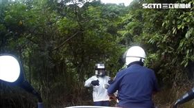 台東縣陳姓女子在金針山迷路，警方趕赴救援才發現，她竟被白衣女子報路前往溺斃案件層出不窮的知本河床（翻攝畫面）
