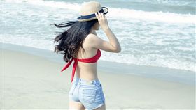 海灘,防曬,比基尼,美白,中暑（圖／pixabay）