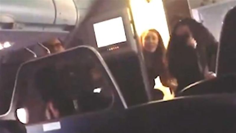 飛機驚現非人偷渡客　嚇壞乘客狂尖叫