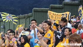 中信兄弟天母主場觀眾。（圖／記者王怡翔攝影）