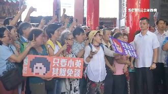 尬韓踩場高雄　小英總統人氣大爆棚