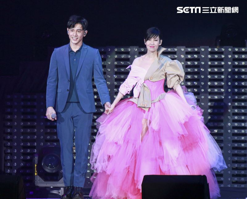 周慧敏「一萬天荒愛未老」出道30周年演唱會，張立昂出席擔任嘉賓 。（圖／記者林士傑攝影）