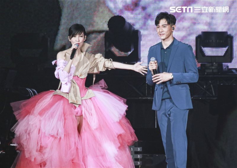 周慧敏「一萬天荒愛未老」出道30周年演唱會，張立昂出席擔任嘉賓 。（圖／記者林士傑攝影）