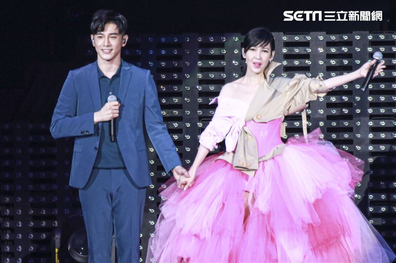 周慧敏「一萬天荒愛未老」出道30周年演唱會，張立昂出席擔任嘉賓 。（圖／記者林士傑攝影）