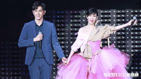 周慧敏「一萬天荒愛未老」出道30周年演唱會，張立昂出席擔任嘉賓 。（圖／記者林士傑攝影）