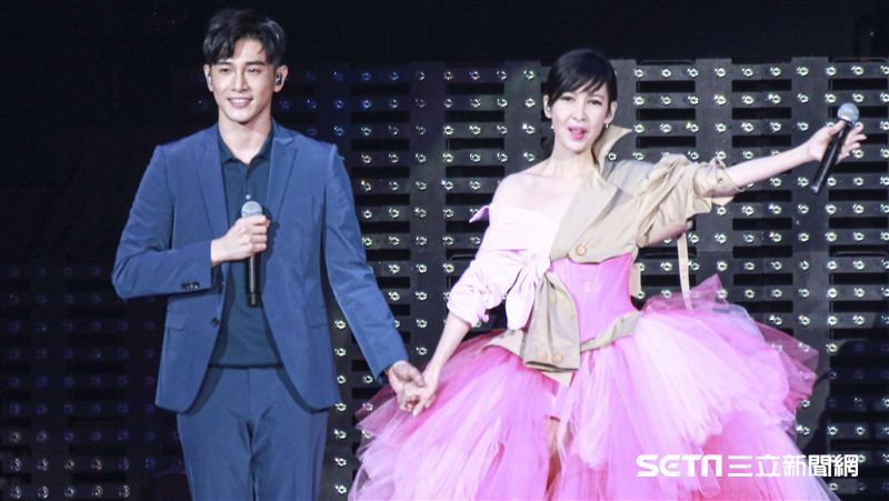 周慧敏「一萬天荒愛未老」出道30周年演唱會，張立昂出席擔任嘉賓 。（圖／記者林士傑攝影）