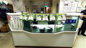 台北,泉州街派出所,乖乖,平安,值班台（圖／翻攝畫面）