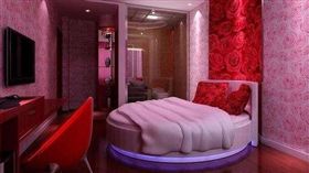 （圖／翻攝自今日頭條）情侶套房,情趣,酒店,圓床