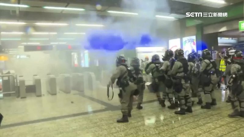 港警殺紅眼　港東大遊行逾百人被捕！