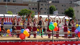 日本高知縣,夜來祭,台灣學童,泰雅族舞蹈,吸睛(圖/中央社)