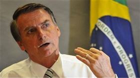 巴西,熱帶雨林,砍罰,德國,波索納洛(圖/臉書facebook.com/jairmessias.bolsonaro)