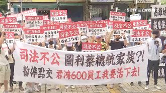 君鴻百億資產法拍！董座率員工告法院