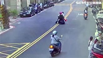 無照少年載妹兜風　不慎撞斷違規婦腿