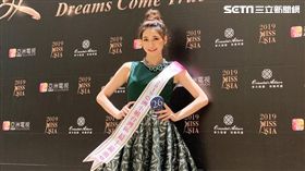 最美魚販女神」阿澎日前參加亞洲小姐選美。（圖／寶妹提供）