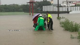 送信人車栽水田…郵差使命必達繼續送