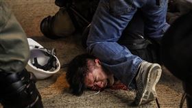 香港,反送中,集資,警黑暴力,達標(圖/中央社)