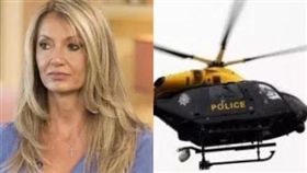 英國,直升機,日光浴,警察,女模。（圖／翻攝自thesun)