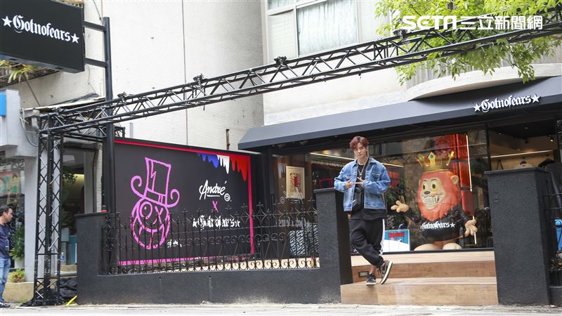 羅志祥新潮店GOTNOFEARS開幕。（圖／記者林士傑攝影）