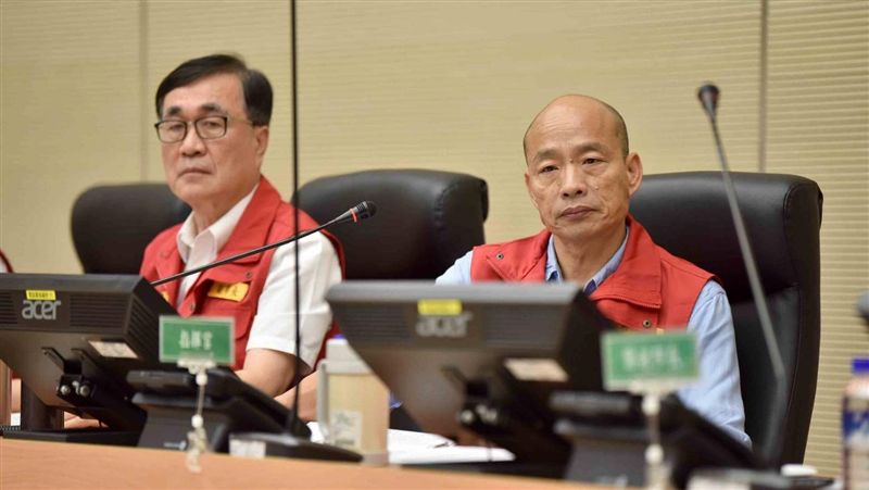雷雨狂炸　王浩宇酸韓國瑜：起床了嗎