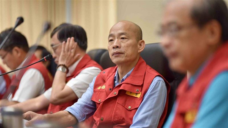 淹水被罵怕？韓增行程：坐鎮防災中心