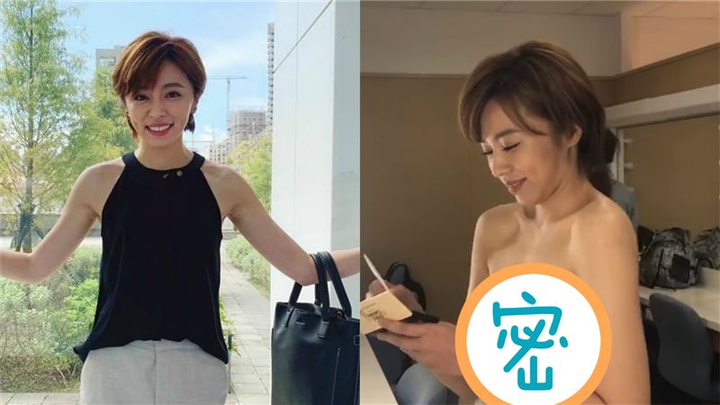 太辣了！王瞳化妝室裸穿Nu Bra