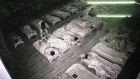 幼兒園,午睡,休息,睡覺,幼稚園(圖/翻攝自微博)