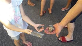 波音引擎高空解體！鐵片如子彈襲擊小鎮...25輛車被砸壞1人傷 | （圖／翻攝自Esterino Montino FB）