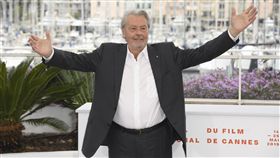 ▲83歲的法國影星亞蘭德倫（Alain Delon）傳出中風。（圖／美聯社）