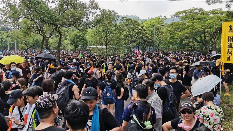 反送中2020首戰！港民陣元旦遊行